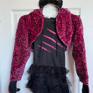 Kids Cat Halloween Costume Size 7-10